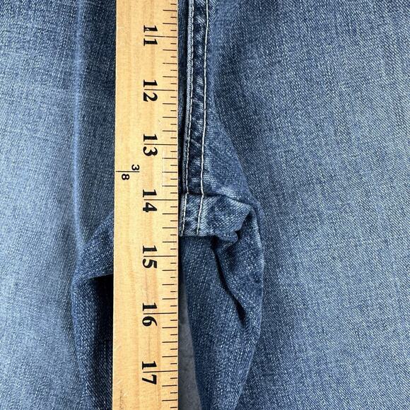 Rocawear Carpenter‎ Shorts Mens 36 Blue Denim Baggy Y2K Streetwear Hip Hop - Picture 6 of 16